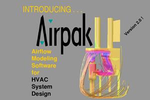 Airpak传热通风空调污染物控制CFD模拟软件